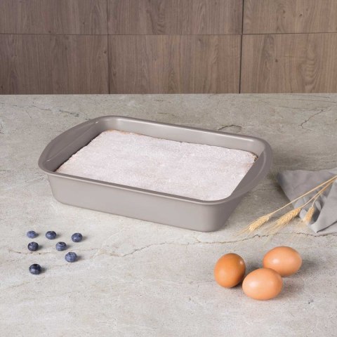 BRYTFANNA FORMA TYTANOWA 35x27cm BERLINGER HAUS BH-7913 TAUPE BERLINGER HAUS