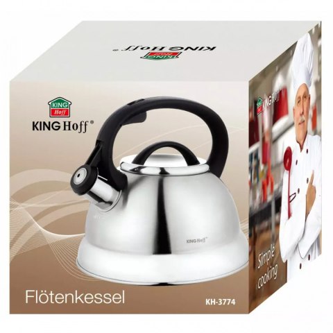 CZAJNIK 2,3L Z GWIZDKIEM KINGHOFF KH-3774 KINGHOFF CZAJNIK 2,3L Z GWIZDKIEM KINGHOFF KH-3774 KINGHOFF