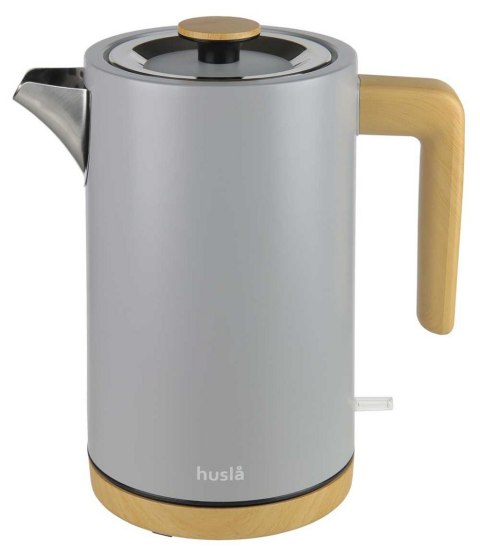 CZAJNIK ELEKTRYCZNY HUSLA 1,5L szary 73904 HUSLA CZAJNIK ELEKTRYCZNY HUSLA 1,5L szary 73904 HUSLA