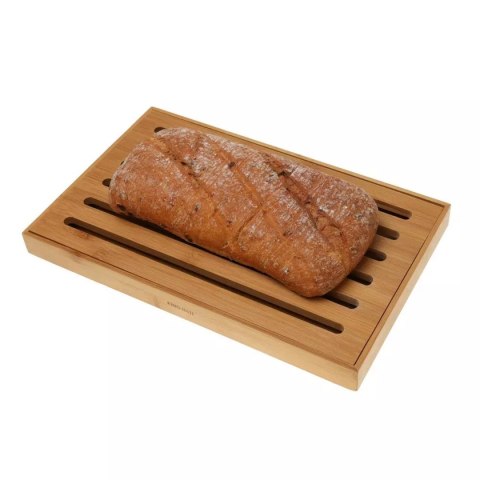 DESKA DO KROJENIA PIECZYWA Z TACĄ 37 x 23cm KINGHOFF KH-1217 KINGHOFF DESKA DO KROJENIA PIECZYWA Z TACĄ 37 x 23cm KINGHOFF KH-1217 KINGHOFF