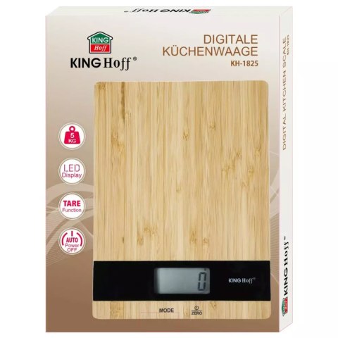 ELEKTRONICZNA WAGA KUCHENNA BABUSOWA KINGHOFF KH-1825 KINGHOFF ELEKTRONICZNA WAGA KUCHENNA BABUSOWA KINGHOFF KH-1825 KINGHOFF