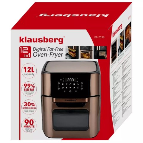 ELEKTRYCZNY PIEKARNIK FRYTOWNICA KLAUSBERG KB-7598 KLAUSBERG