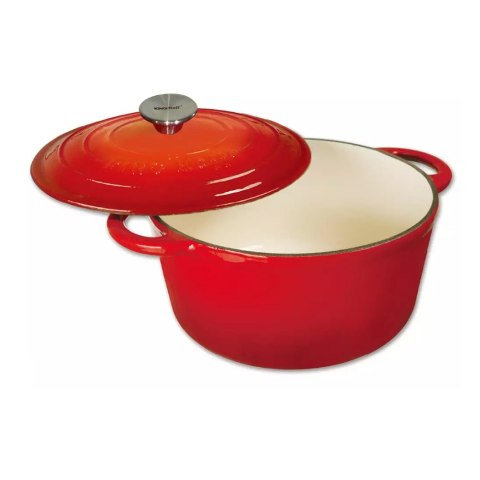 EMALIOWANY GARNEK ŻELIWNY 21cm  KH-1614 