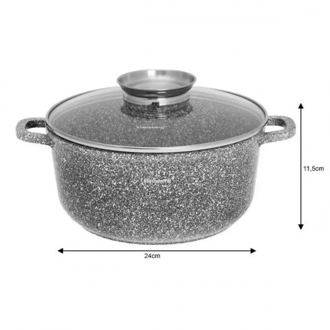 GARNEK MARMURKOWY 4,5L 24cm KLAUSBERG KB-7522 KLAUSBERG GARNEK MARMURKOWY 4,5L 24cm KLAUSBERG KB-7522 KLAUSBERG