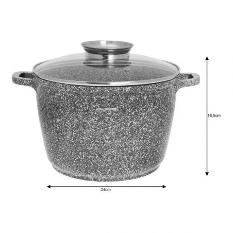 GARNEK MARMURKOWY 6,2L 24cm KLAUSBERG KB-7525 KLAUSBERG GARNEK MARMURKOWY 6,2L 24cm KLAUSBERG KB-7525 KLAUSBERG