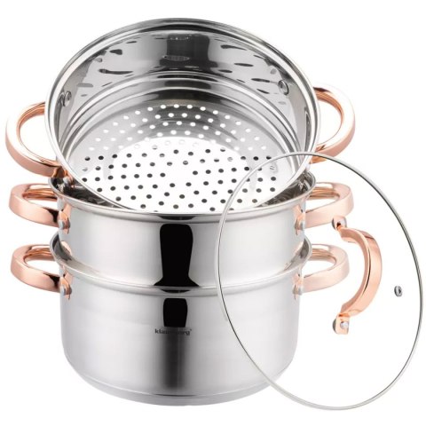 GARNEK NA PARĘ KLAUSBERG 4 ELEM. 24cm KB-7735 ROSE GOLD KLAUSBERG GARNEK NA PARĘ KLAUSBERG 4 ELEM. 24cm KB-7735 ROSE GOLD KLAUSBERG