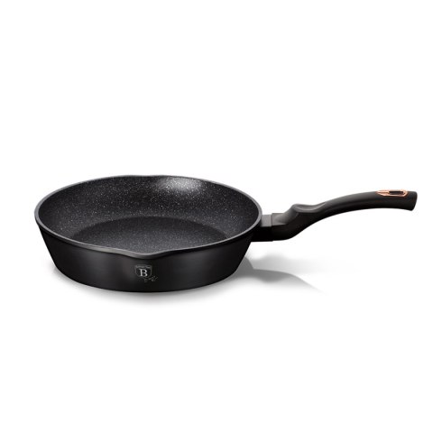 GŁEBOKA PATELNIA GRANITOWA 24cm BERLINGER HAUS BLACK ROSE BH-6184 BERLINGER HAUS