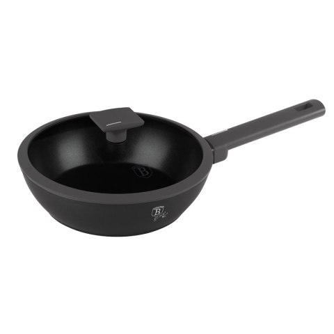 GŁĘBOKA PATELNIA TYTANOWA 24cm BERLINGER HAUS BH-8122 ANTRACIT BERLINGER HAUS