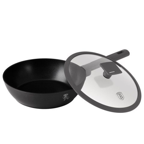 GŁĘBOKA PATELNIA TYTANOWA 24cm BERLINGER HAUS BH-8122 ANTRACIT BERLINGER HAUS