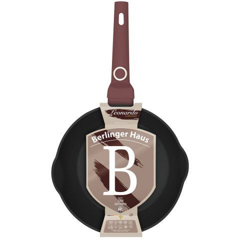 GŁĘBOKA PATELNIA TYTANOWA 28cm BERLINGER HAUS BH-8031 LEONARDO BERLINGER HAUS