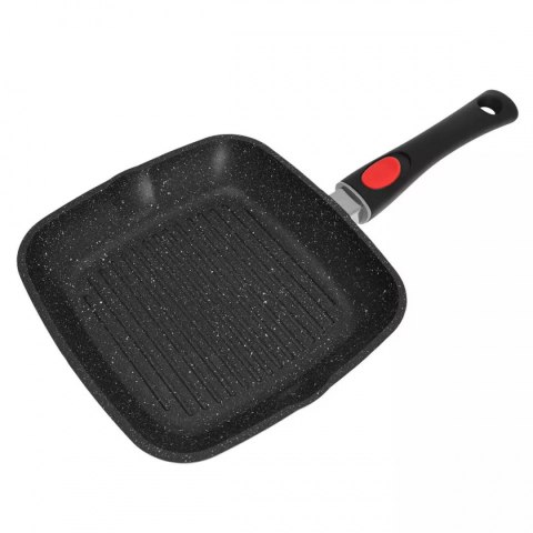 GRILLOWA PATELNIA GRANITOWA 28cm KINGHOFF KH-1511 ODPINANY UCHWYT KINGHOFF GRILLOWA PATELNIA GRANITOWA 28cm KINGHOFF KH-1511 ODPINANY UCHWYT KINGHOFF