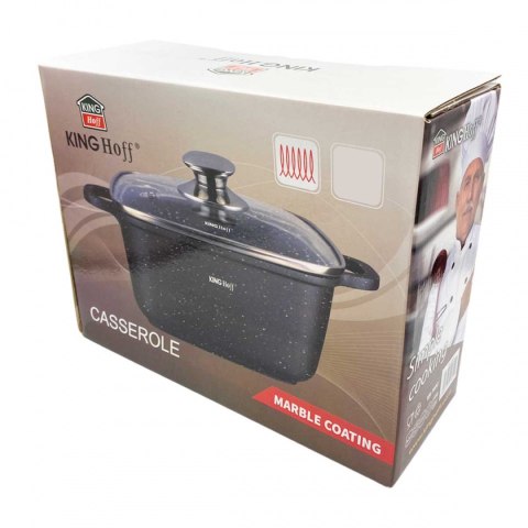  GARNEK MARMUROWY 22cm KH-1602 3,7L 
