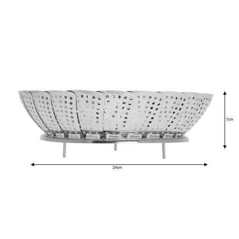 KINGHOFF KOSZYK PAROWY DO WARZYW 28CM KH-3313 KINGHOFF KINGHOFF KOSZYK PAROWY DO WARZYW 28CM KH-3313 KINGHOFF
