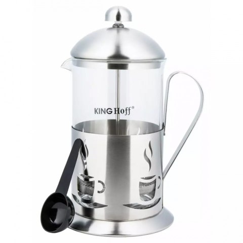 KINGHOFF ZAPARZACZ DO KAWY/HERBATY Z DOCISKIEM 350ml KH-4830 KINGHOFF KINGHOFF ZAPARZACZ DO KAWY/HERBATY Z DOCISKIEM 350ml KH-4830 KINGHOFF
