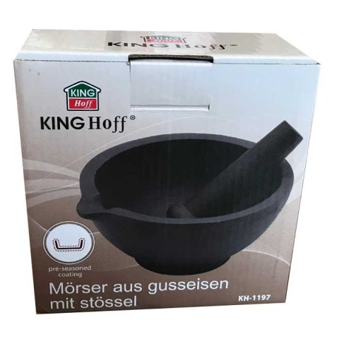 MOŹDZIERZ KUCHENNY ŻELIWNY KH-1197 MOŹDZIERZ KUCHENNY ŻELIWNY KH-1197