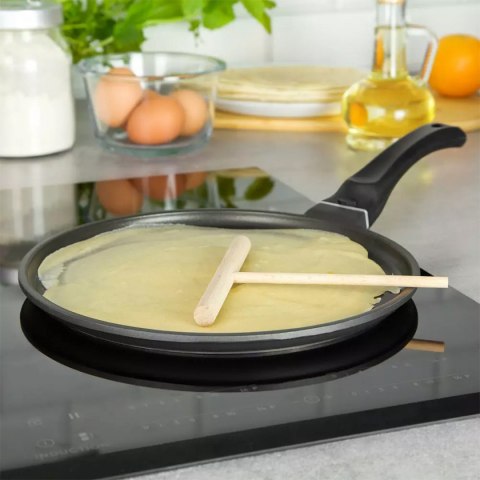 PATELNIA DO NALEŚNIKÓW 26cm Z POWŁOKĄ TEFLONOWĄ  KH-3861 