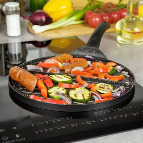PATELNIA GRANITOWA GRILLOWA  KH-1364 