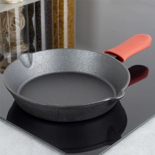 PATELNIA ŻELIWNA 20cm Z SILIKONOWĄ NAKŁADKĄ CAST LINE 199034 VILDE