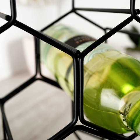 PÓŁKA STOJAK NA WINO 6 BUTELEK 229059 VILDE