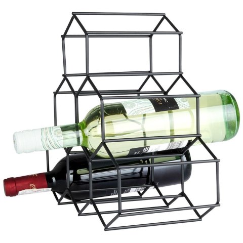 PÓŁKA STOJAK NA WINO 6 BUTELEK 229059 VILDE