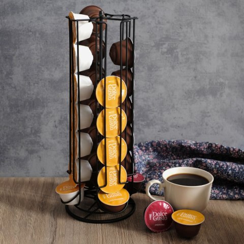 STOJAK OBROTOWY NA KAPSUŁKI DOLCE GUSTO 28szt. 2617 BRUNBESTE STOJAK OBROTOWY NA KAPSUŁKI DOLCE GUSTO 28szt. 2617 BRUNBESTE