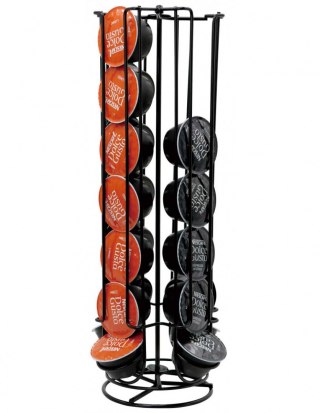 STOJAK OBROTOWY NA KAPSUŁKI DOLCE GUSTO 28szt. KINGHOFF KH-1570 KINGHOFF