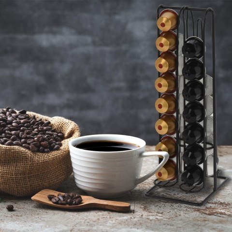 STOJAK ORGANIZER NA KAPSUŁKI NESPRESSO DO KAWY 32szt. EXCELLENT HOUSWARE STOJAK ORGANIZER NA KAPSUŁKI NESPRESSO DO KAWY 32szt. EXCELLENT HOUSWARE