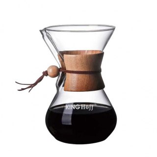 SZKLANY ZAPARZACZ DO KAWY 400ml KINGOFF KH-1638 KINGHOFF