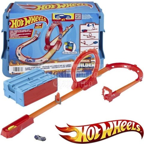 Hot Wheels Zestaw tor kaskaderska pętla HMC04 Hot Wheels Zestaw tor kaskaderska pętla HMC04