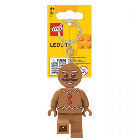 LEGO(R) Brelok do kluczy z latarką Piernikowy ludek LEGO(R) Brelok do kluczy z latarką Piernikowy ludek