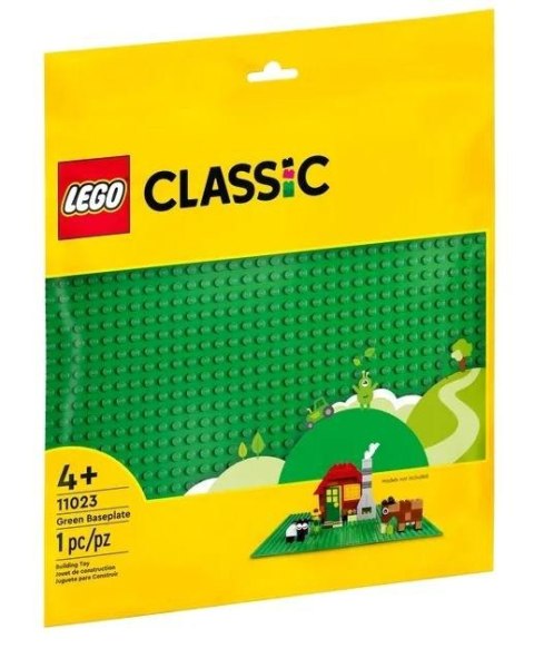 LEGO(R) CLASSIC 11023 Zielona płytka konstrukcyjna LEGO(R) CLASSIC 11023 Zielona płytka konstrukcyjna