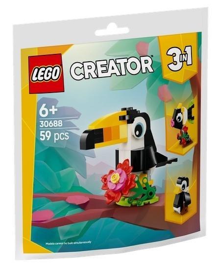 LEGO(R) CREATOR 30688 Tropikalny tukan saszetka LEGO(R) CREATOR 30688 Tropikalny tukan saszetka