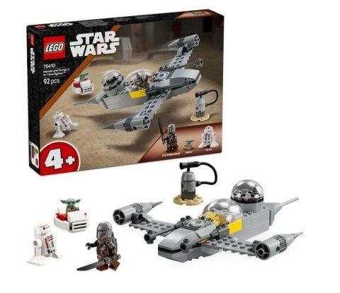 LEGO(R) STAR WARS 75410 Myśliwiec N-1 Mando i Grogu LEGO(R) STAR WARS 75410 Myśliwiec N-1 Mando i Grogu