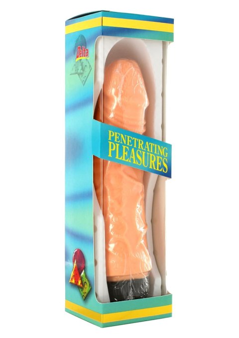 Gruby sztuczny penis z żyłami wibrator sex 19cm Gruby sztuczny penis z żyłami wibrator sex 19cm