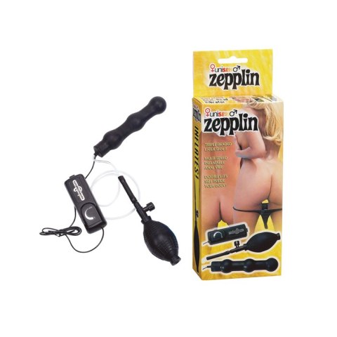 Wibrujący korek analny pompowana sex zatyczka 14cm Wibrujący korek analny pompowana sex zatyczka 14cm