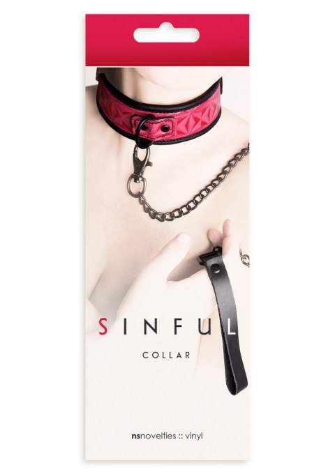 Wiązania-SINFUL COLLAR PINK Wiązania-SINFUL COLLAR PINK