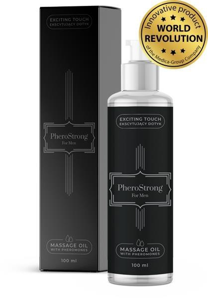 Olejek-PheroStrong Strong dla mężczyzn olejek do masażu 100ml Olejek-PheroStrong Strong dla mężczyzn olejek do masażu 100ml
