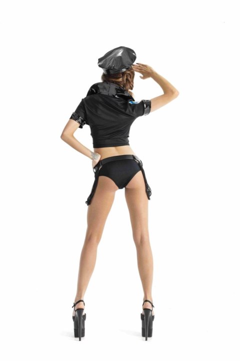 Sex przebranie policjantka kostium 4 części l/xl Sex przebranie policjantka kostium 4 części l/xl