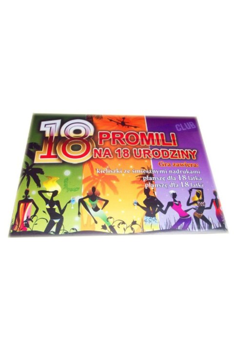 Gra na 18 urodziny imprezowa 18 promili alkoholowa Gra na 18 urodziny imprezowa 18 promili alkoholowa