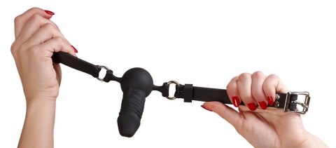 Knebel z silikonowym penisem dildo bondage bdsm Knebel z silikonowym penisem dildo bondage bdsm