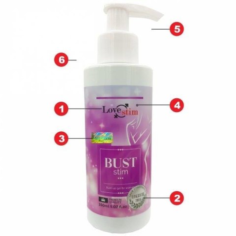 Większe pełne jędrne piersi biust żel 150ml Większe pełne jędrne piersi biust żel 150ml