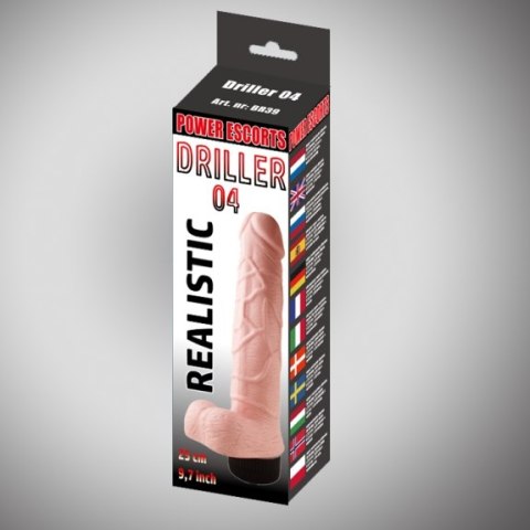 Wibrator jak penis duży realistyczne żyły sex 25cm Wibrator jak penis duży realistyczne żyły sex 25cm