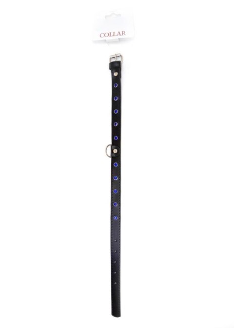 Bdsm bondage dominacja obroża 2cm skórzana granat Bdsm bondage dominacja obroża 2cm skórzana granat