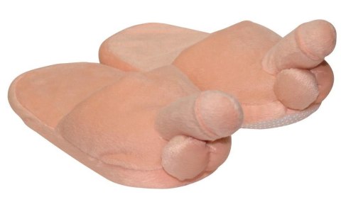 Kapcie miękkie pluszowe z penisem prezent 38-40 Kapcie miękkie pluszowe z penisem prezent 38-40