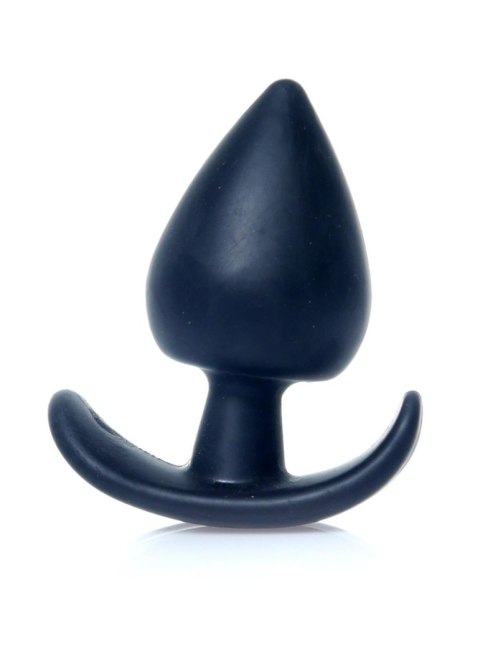 Gładka czarna zatyczka analna korek sex plug 8cm Gładka czarna zatyczka analna korek sex plug 8cm