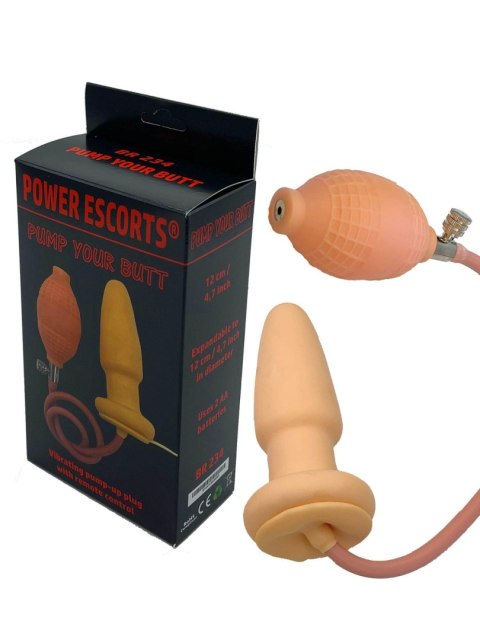 Wibrujący nadmuchiwany korek analny zatyczka plug Wibrujący nadmuchiwany korek analny zatyczka plug