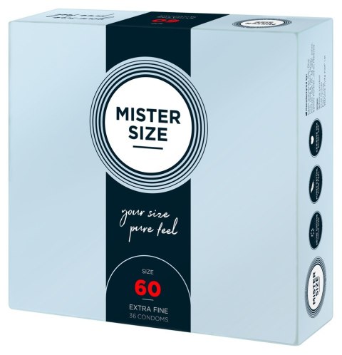 Mister Size 60mm pack of 36 Mister Size 60mm pack of 36