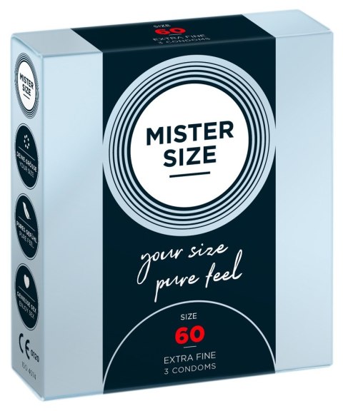 Mister Size 60mm pack of 3 Mister Size 60mm pack of 3