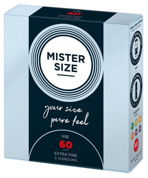 Mister Size 60mm pack of 3 Mister Size 60mm pack of 3