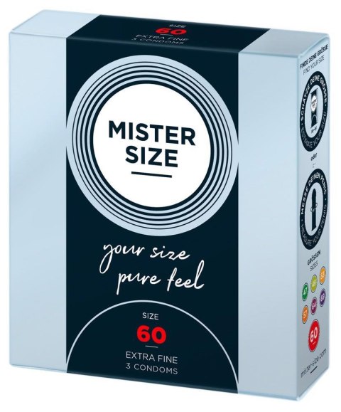 Mister Size 60mm pack of 3 Mister Size 60mm pack of 3